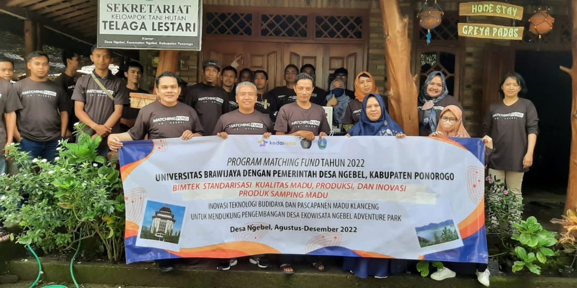 Program Matching Fund UB Berdayakan Petani Madu Klanceng di Ponorogo